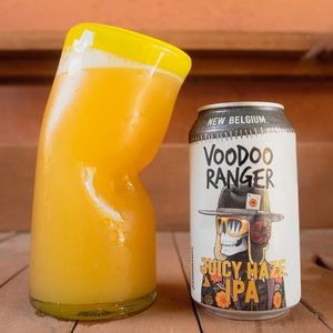 The Crushed Can Glass (Hand blown)